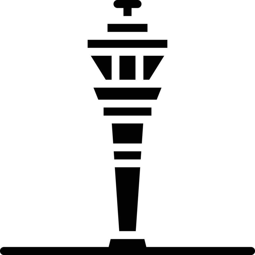 Control Tower Vector Icon