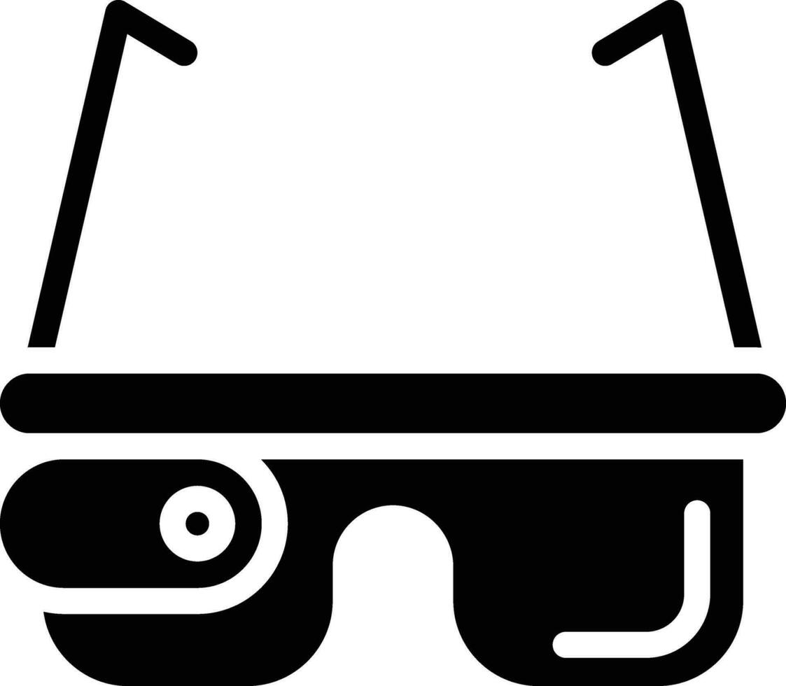 Smart Glasses Vector Icon