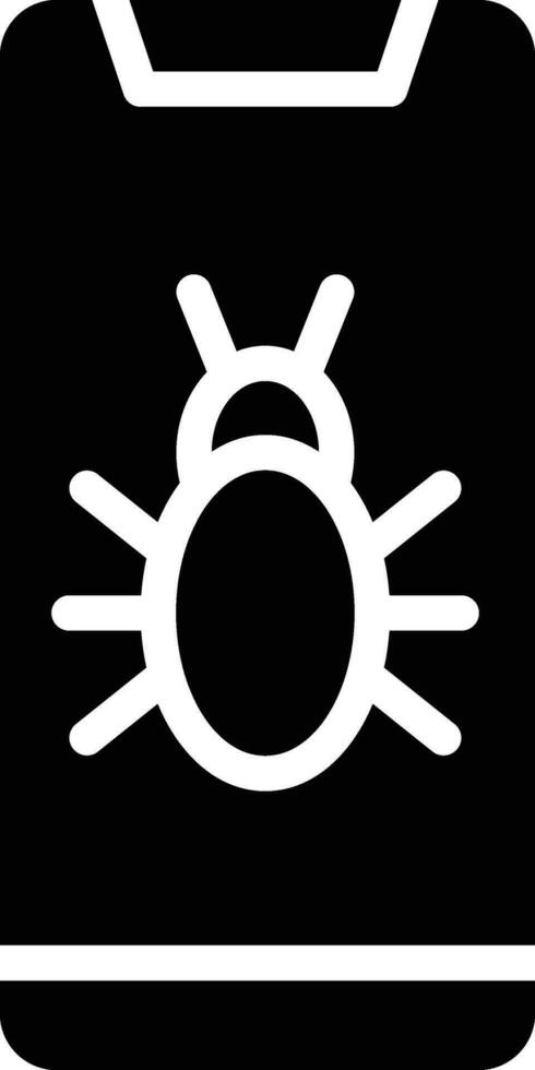 Mobile Virus Vector Icon