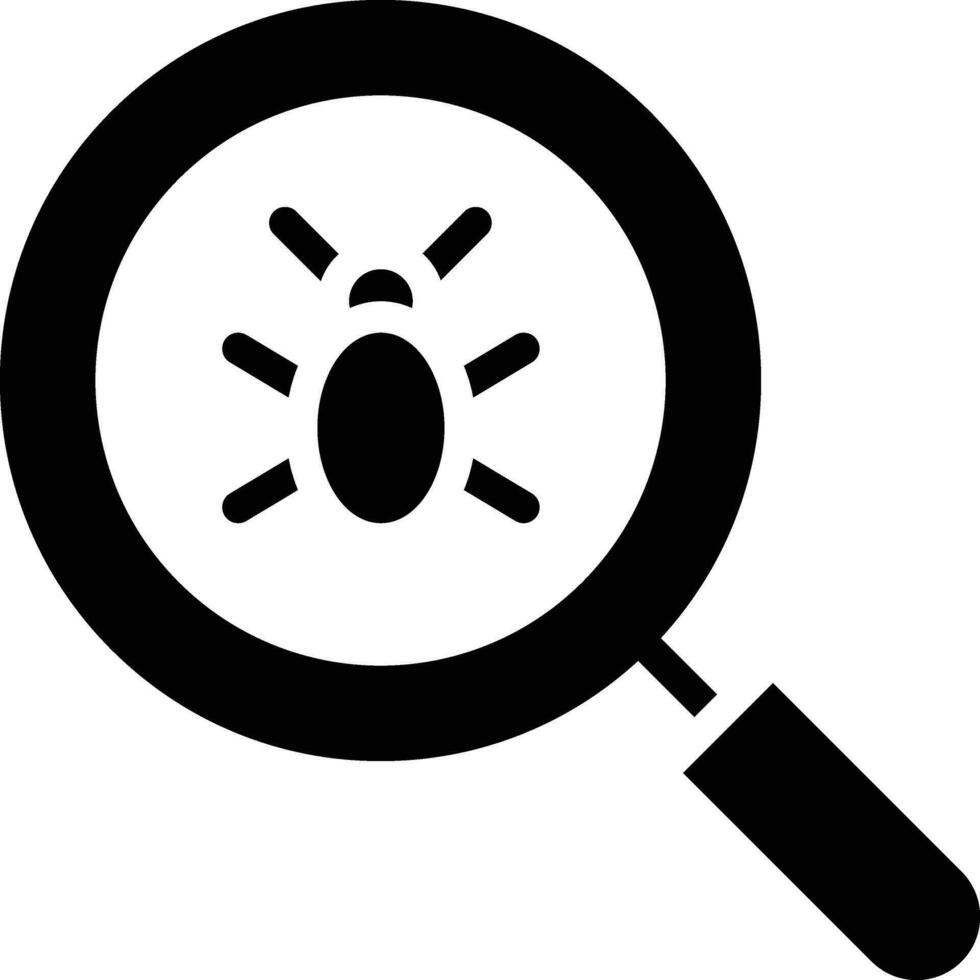 Virus Detection Vector Icon