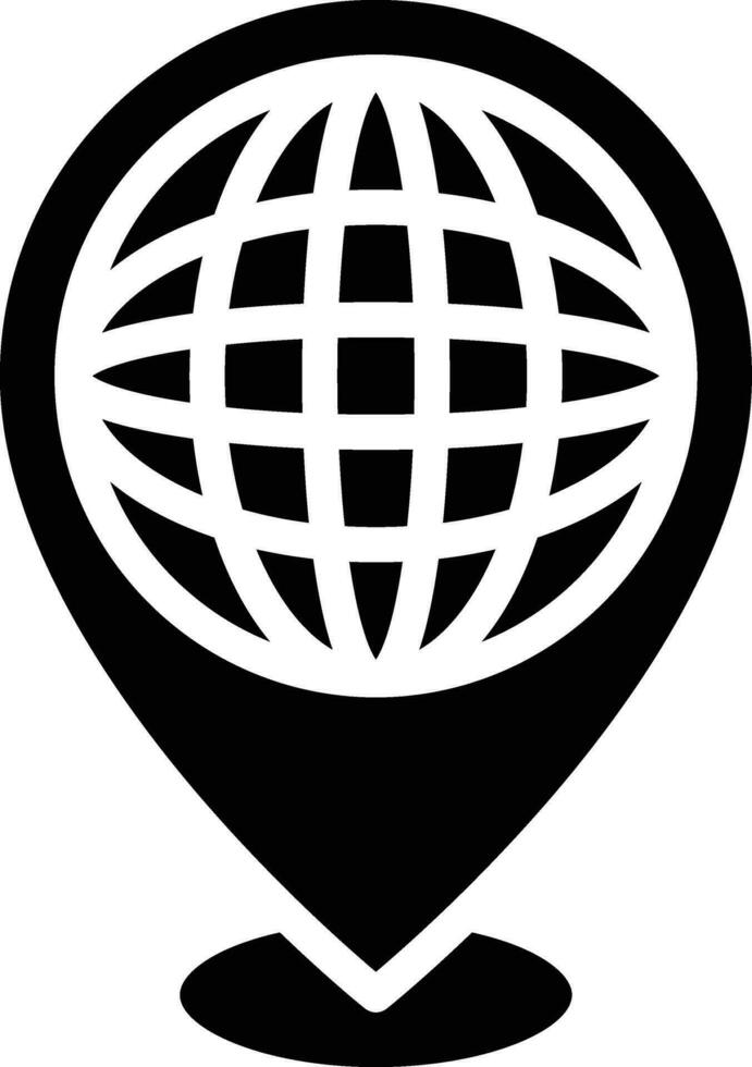 Worldwide Location Vector Icon