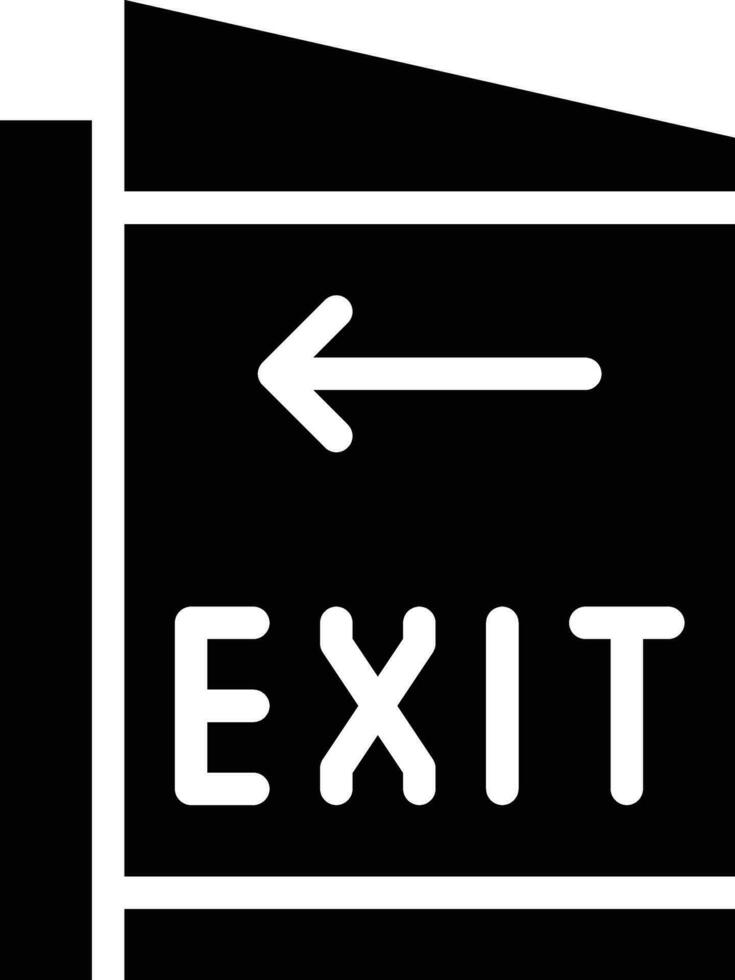 Exit Vector Icon
