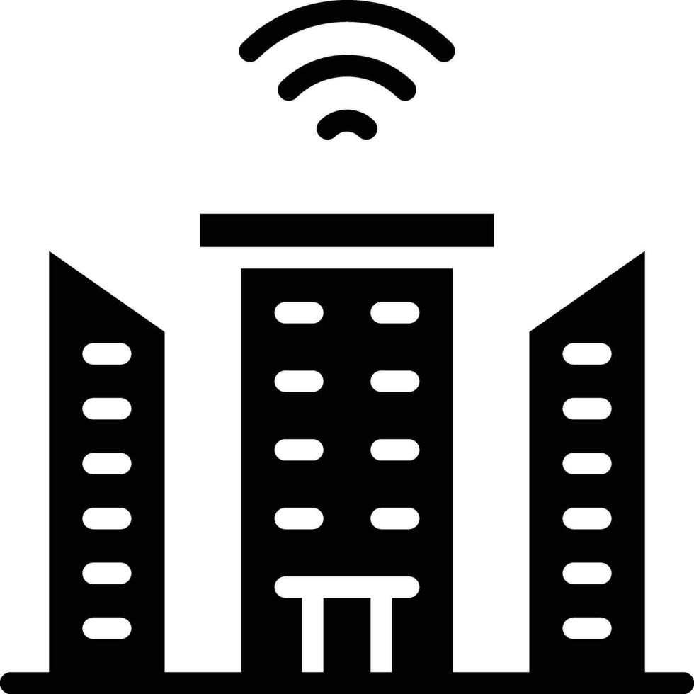 Smart City Vector Icon