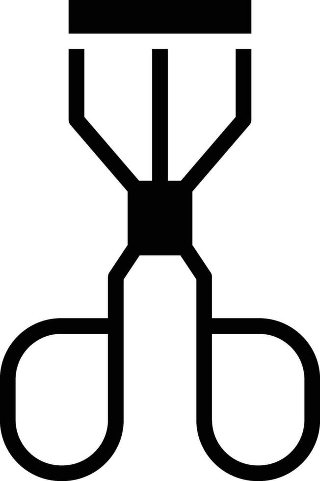 Eyelash Curler Vector Icon