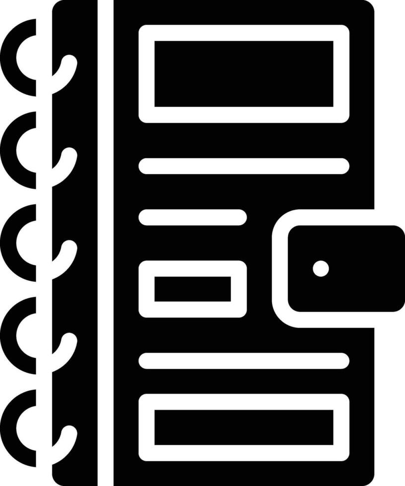 Notebook Vector Icon