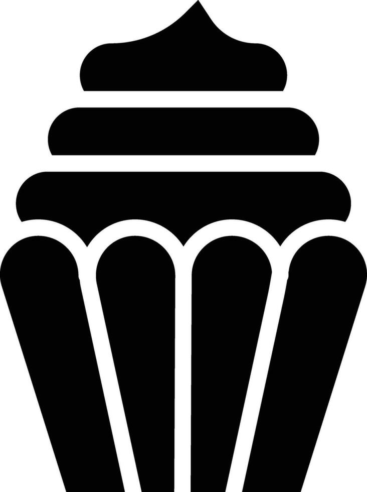 Cupcake Vector Icon