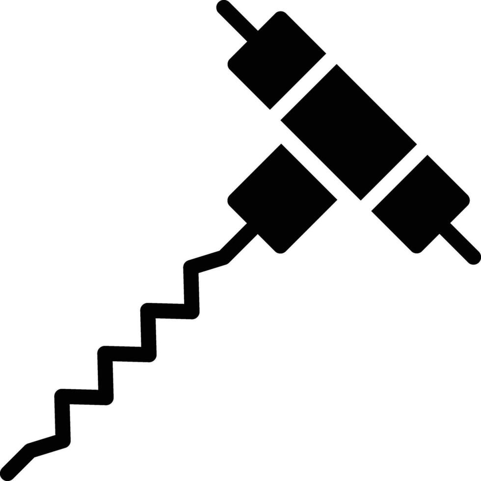 Corkscrew Vector Icon