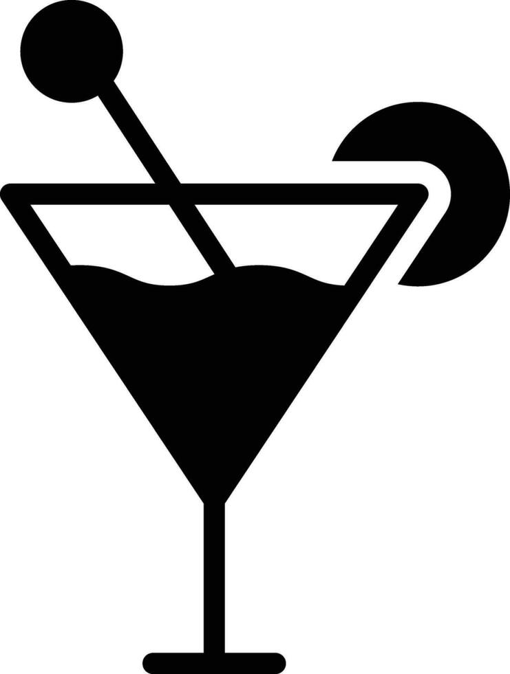 Coktail Vector Icon