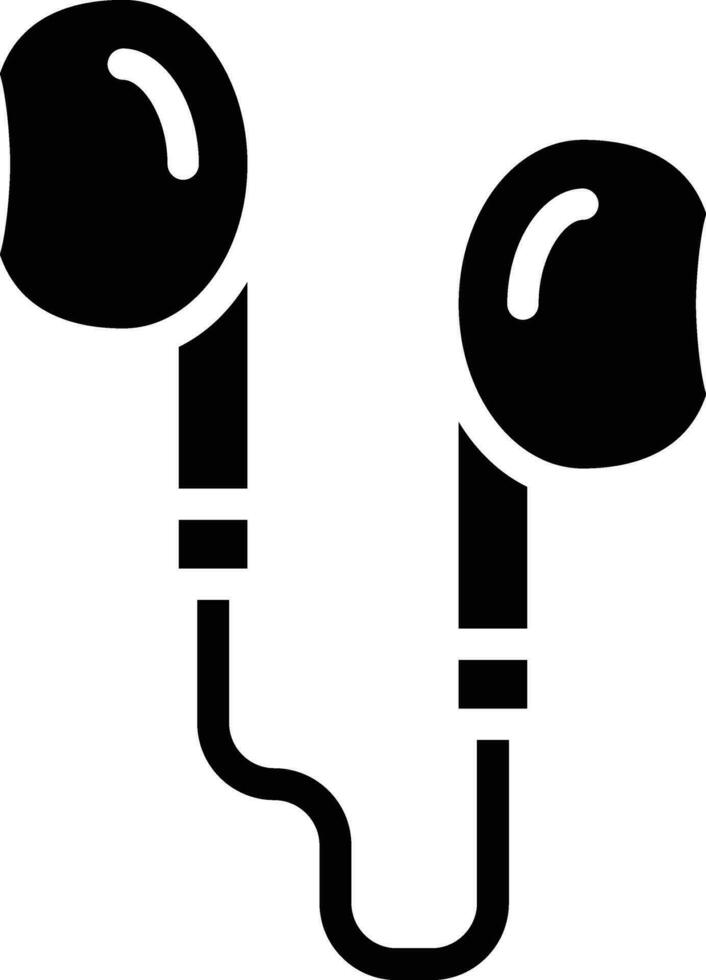 Earphones Vector Icon