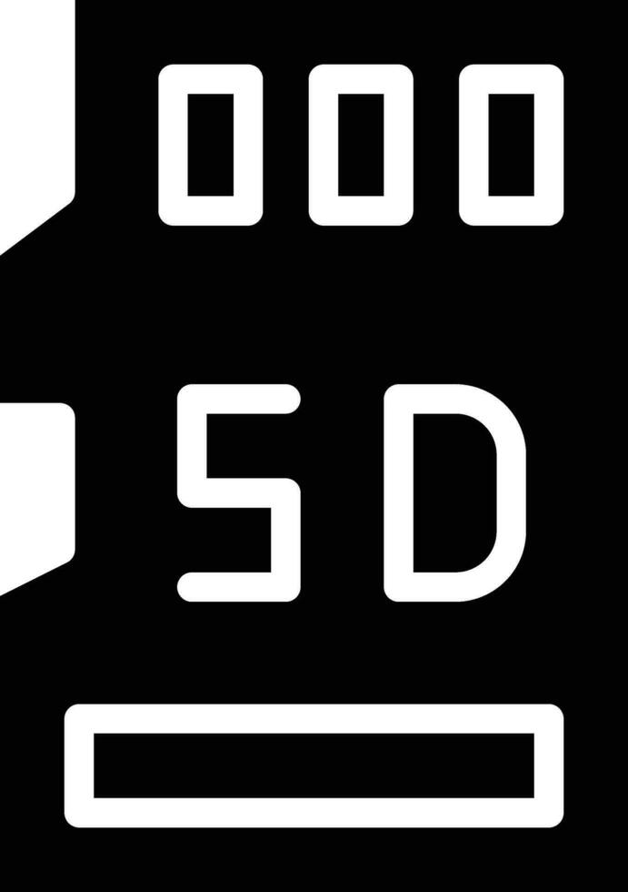 Sd Card Vector Icon