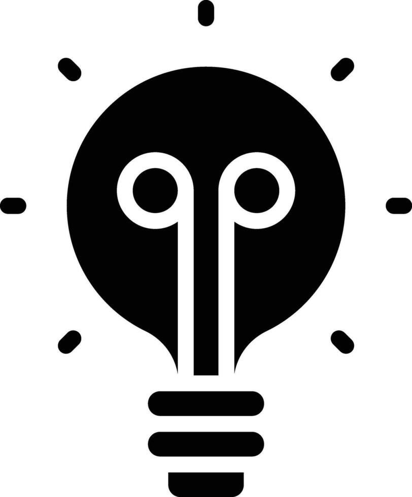 Lightbulb Vector Icon