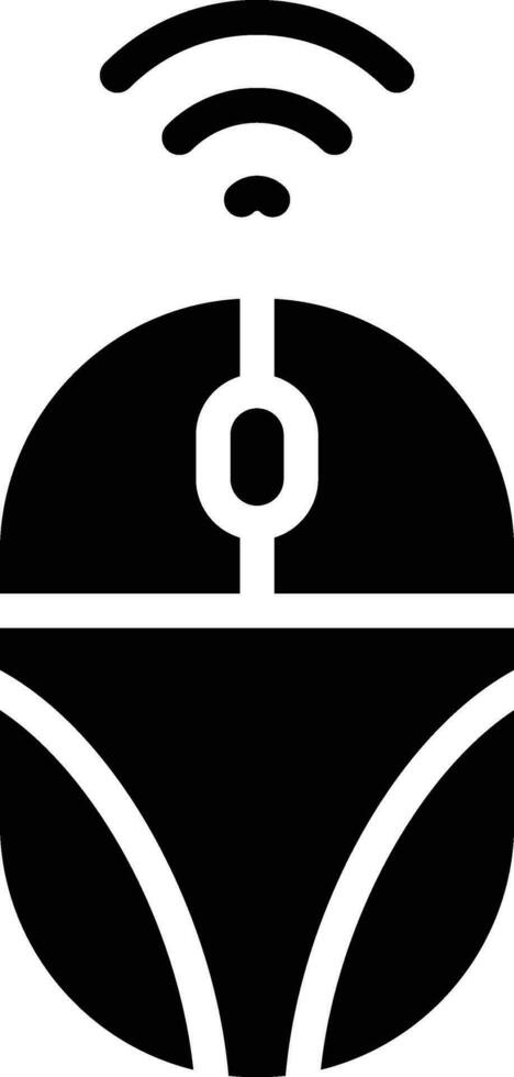 Wireless Mouse Vector Icon