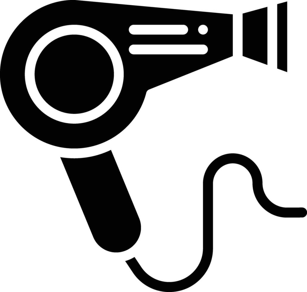 Hair Dryer Vector Icon