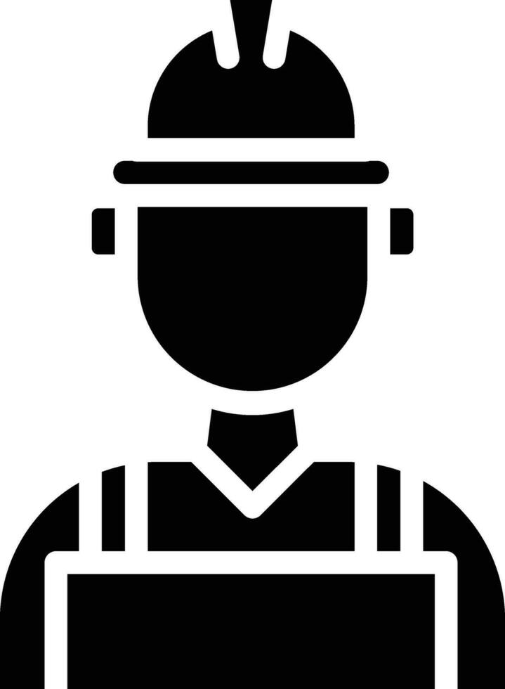 Oil Worker Vector Icon