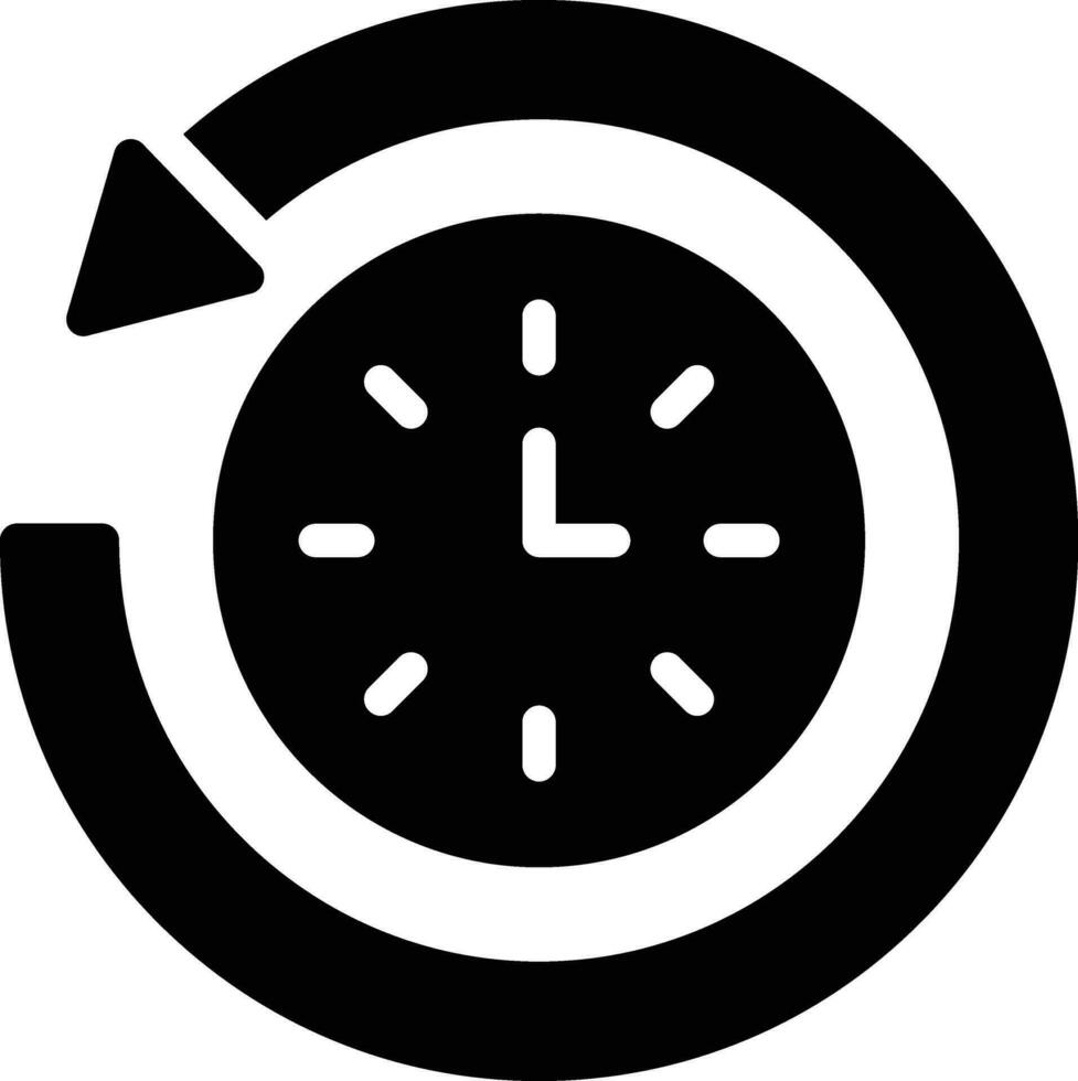 Return to the Past Vector Icon