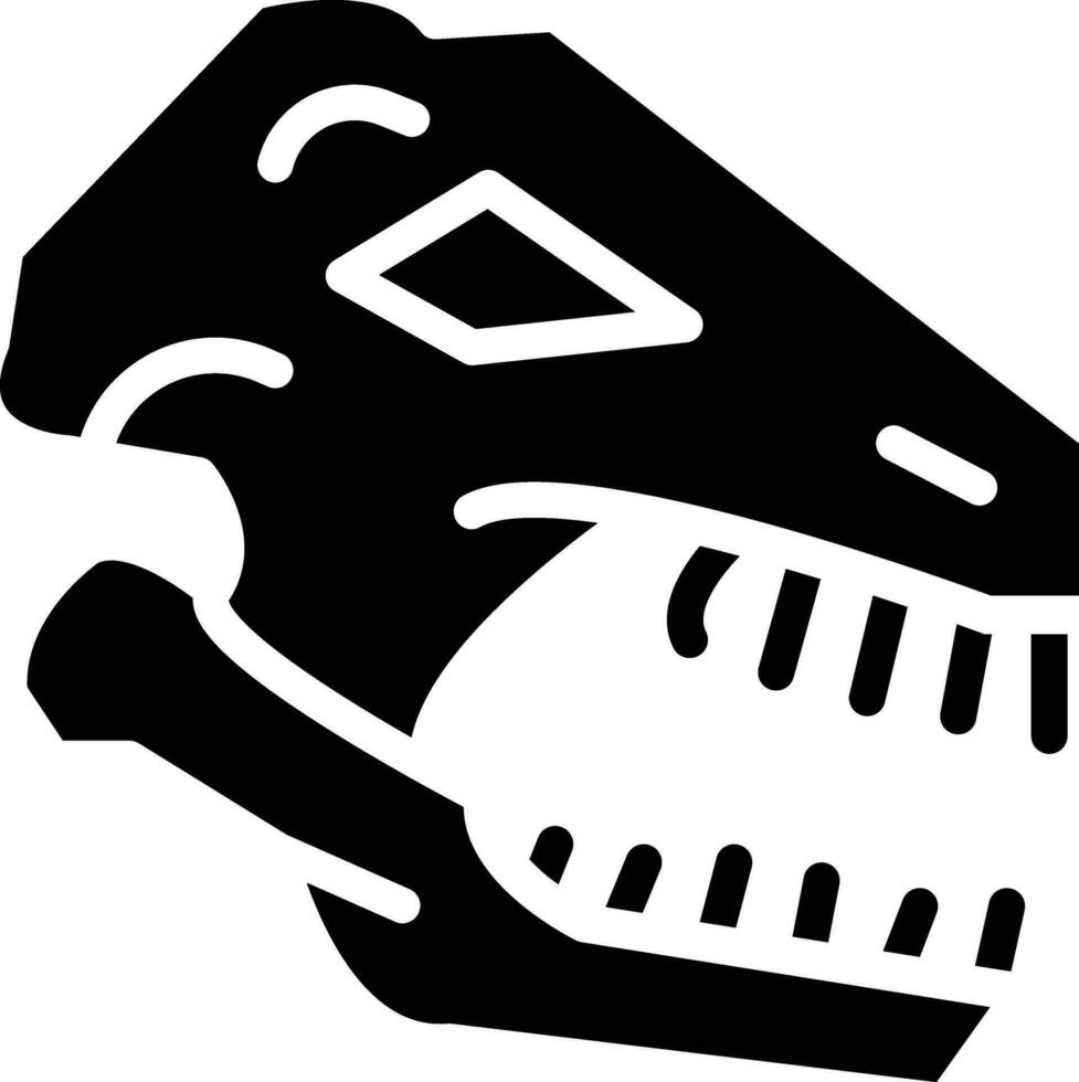 Dinosaur Fossil Vector Icon