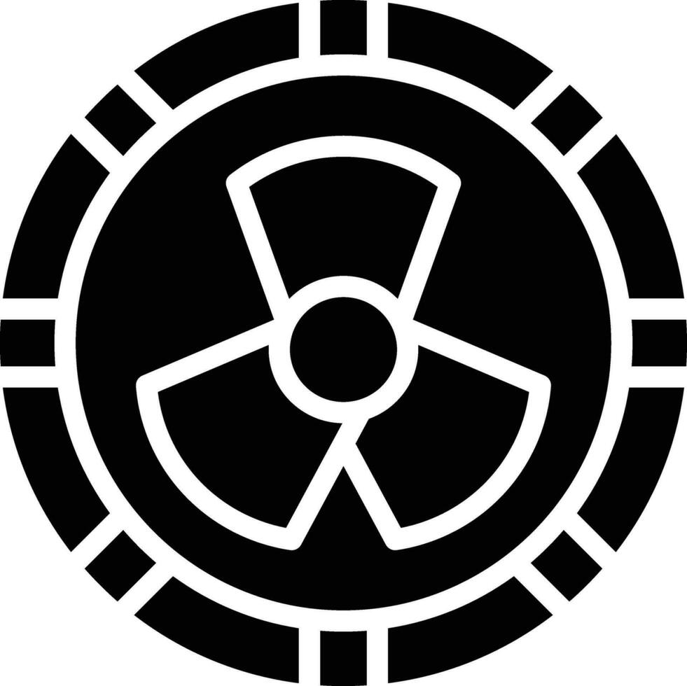 Nuclear Vector Icon