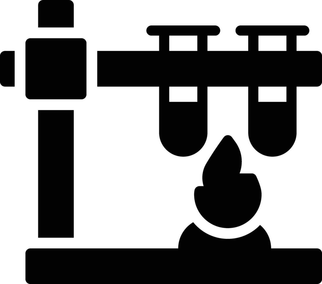 Burning Chemical Vector Icon