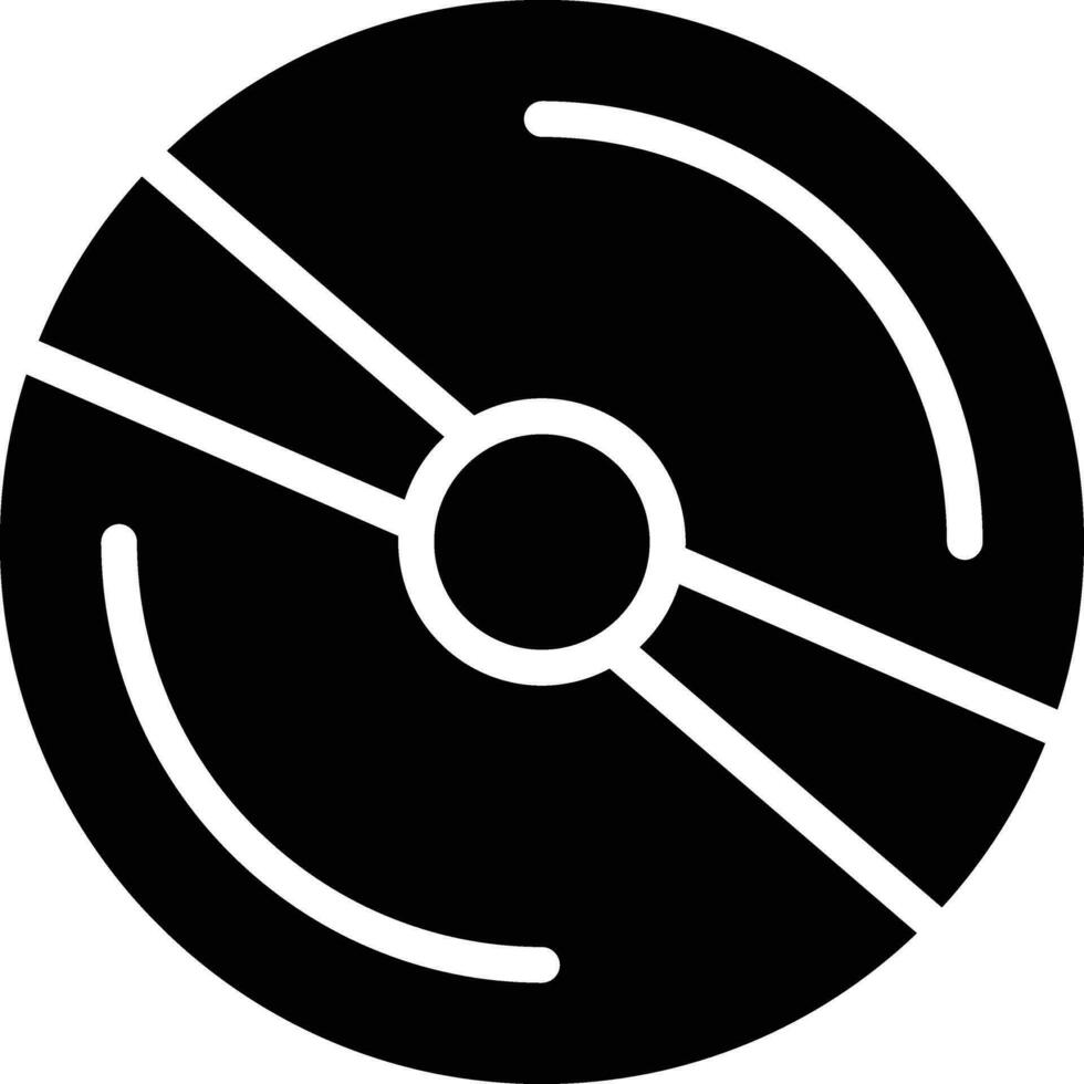 Compact Disk Vector Icon