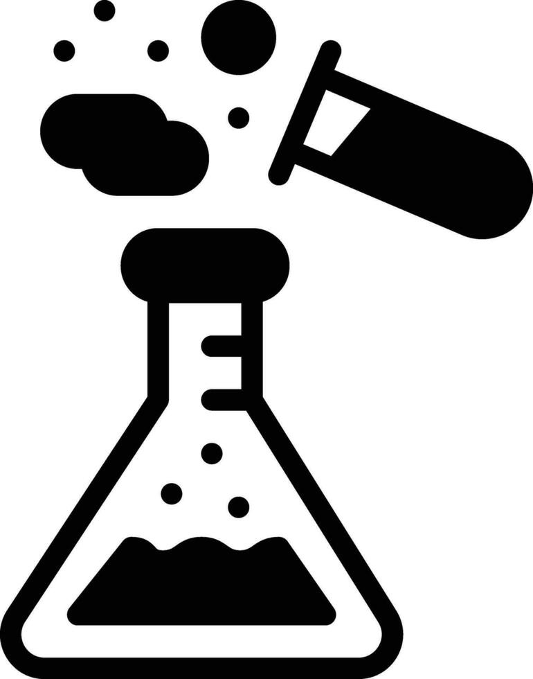 Chemical Reaction Vector Icon