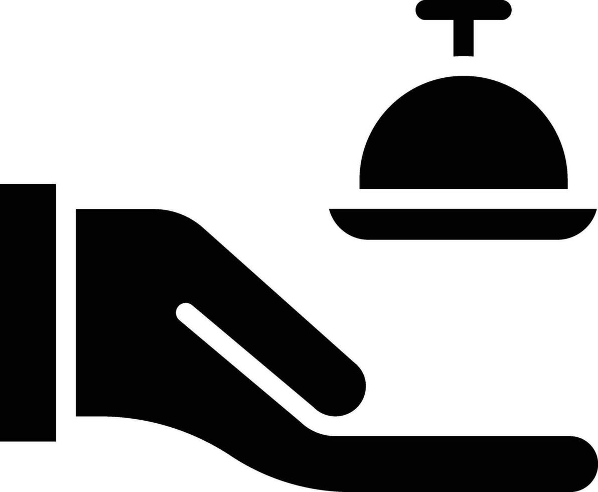 Room Service Vector Icon