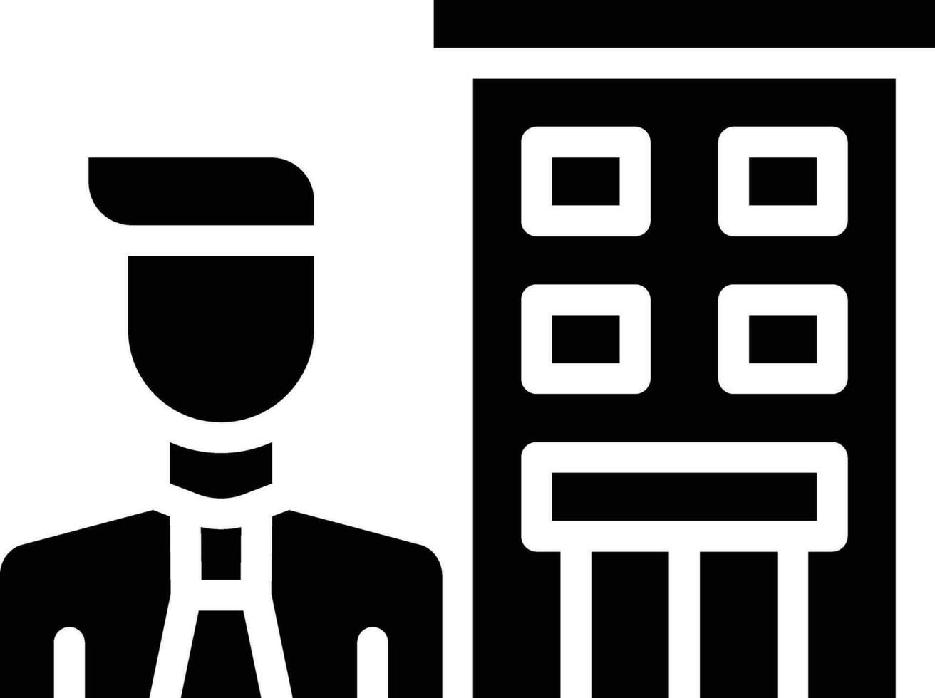 Hotel Administration Vector Icon