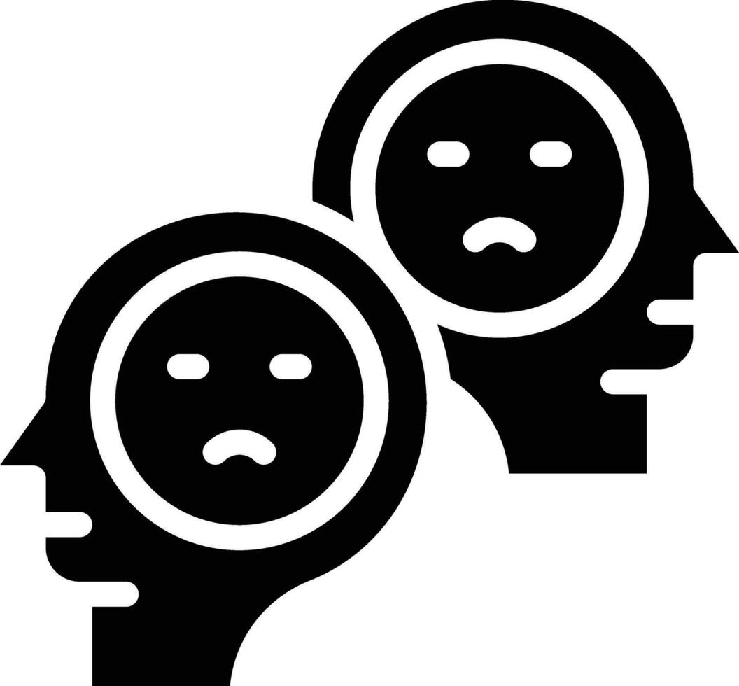 Bipolar Emotion Vector Icon