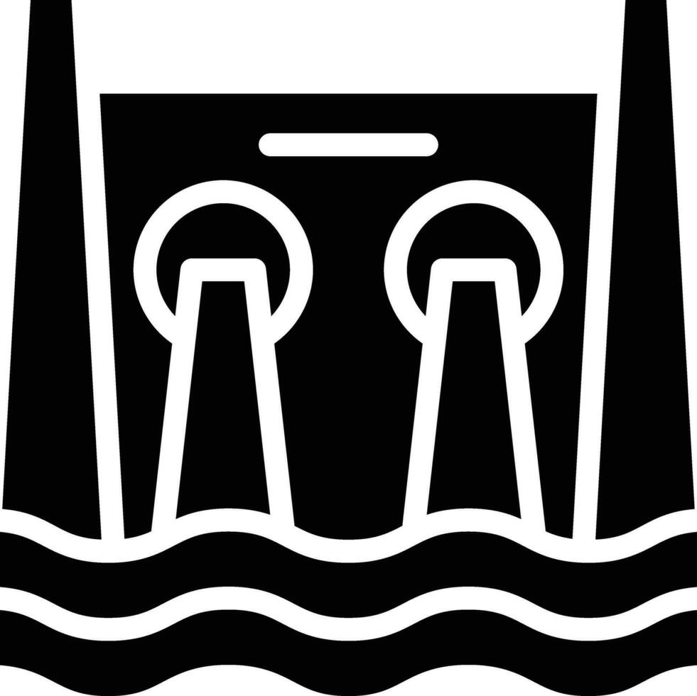 Hydro Power Vector Icon