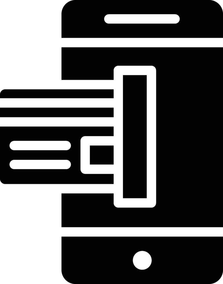 Smartphone Payment Vector Icon