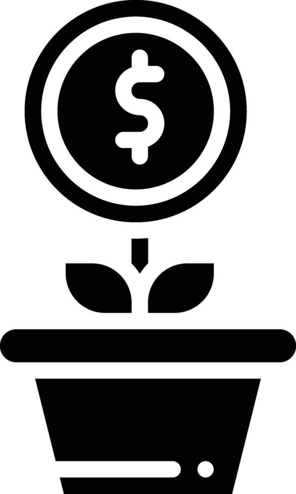 Money Plant Vector Icon