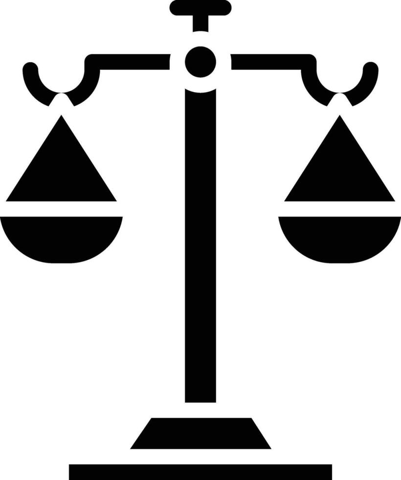 icono de vector de justicia