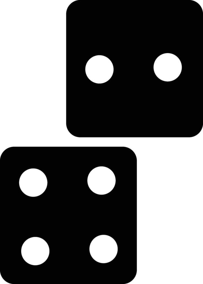 Dices Vector Icon