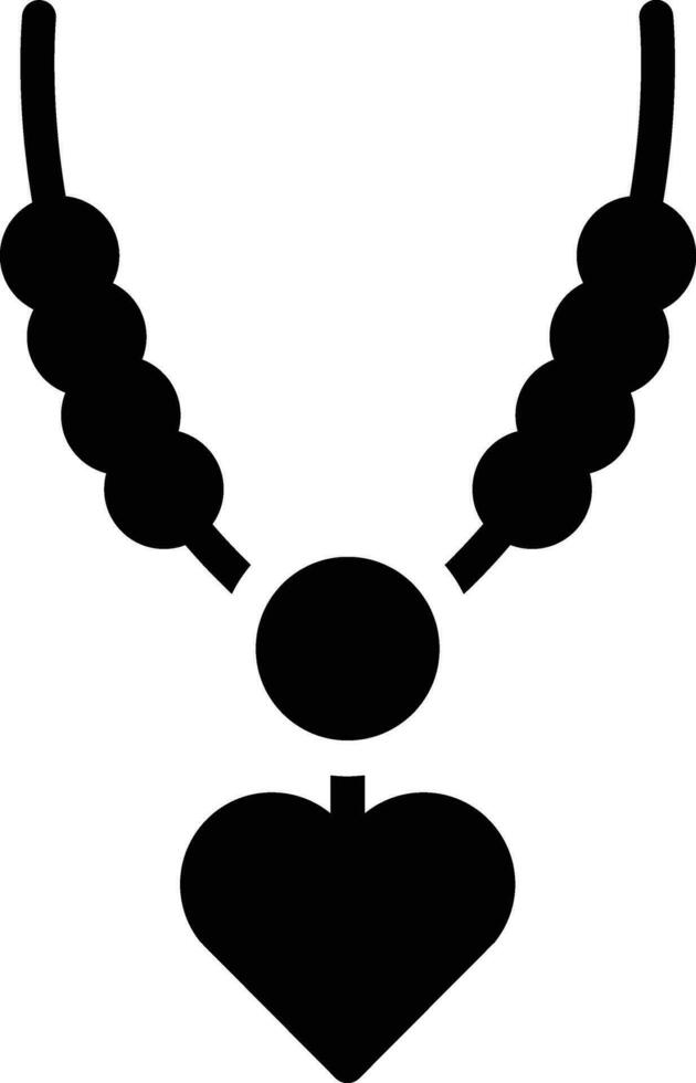 icono de vector de collar