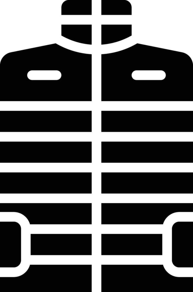 Coat Vest Vector Icon