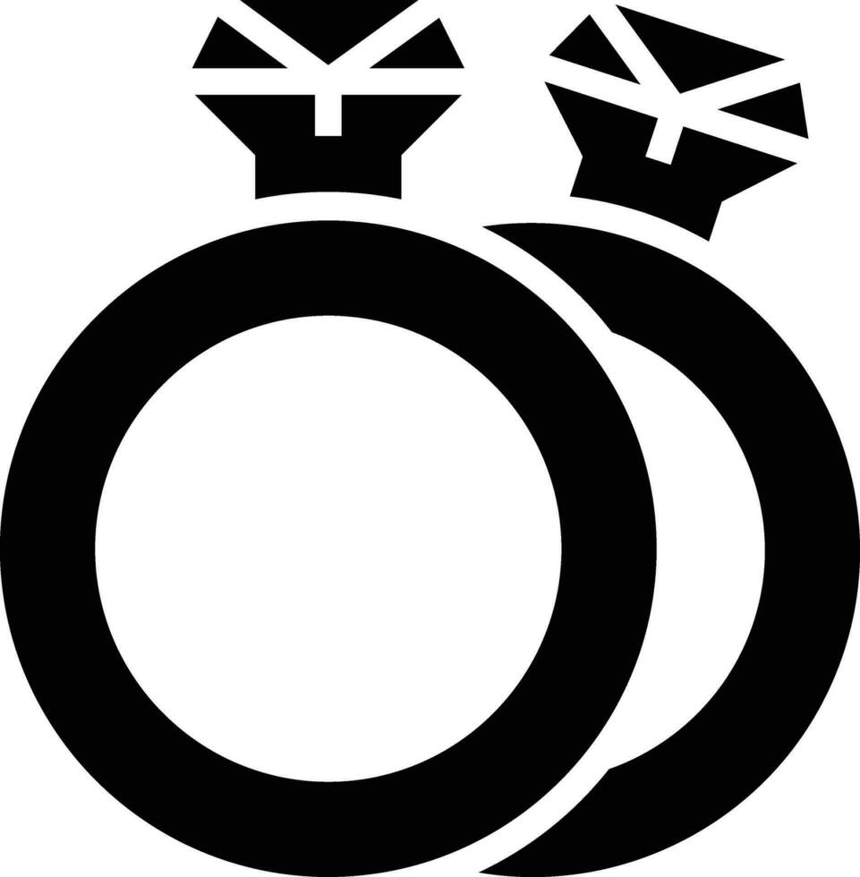 Diamond Ring Vector Icon