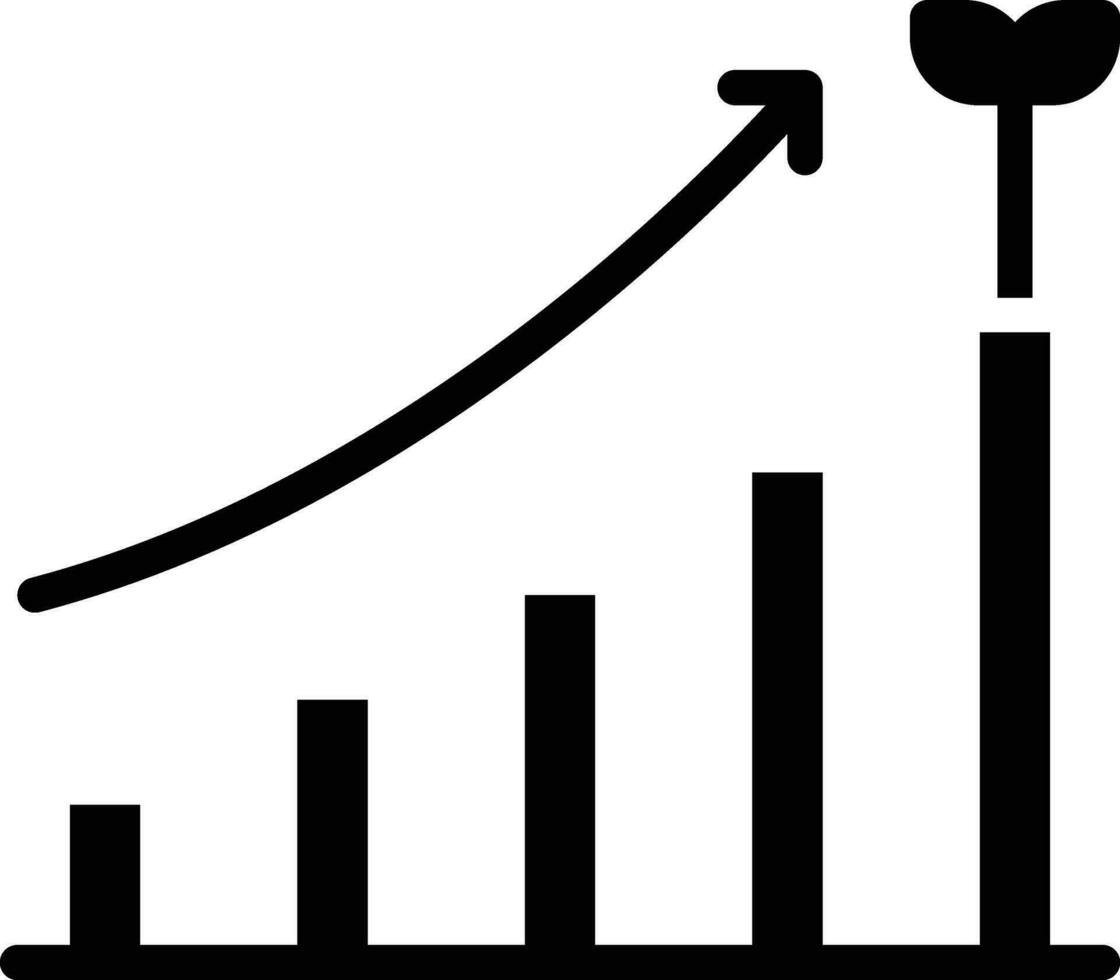 Business Growth Vector Icon
