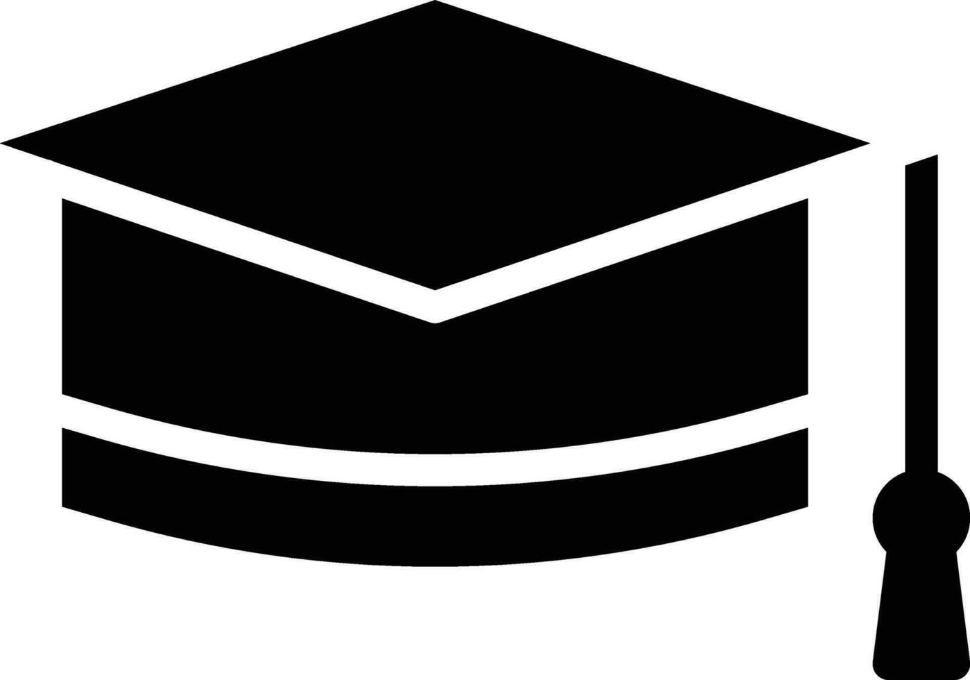 Graduate Hat Vector Icon