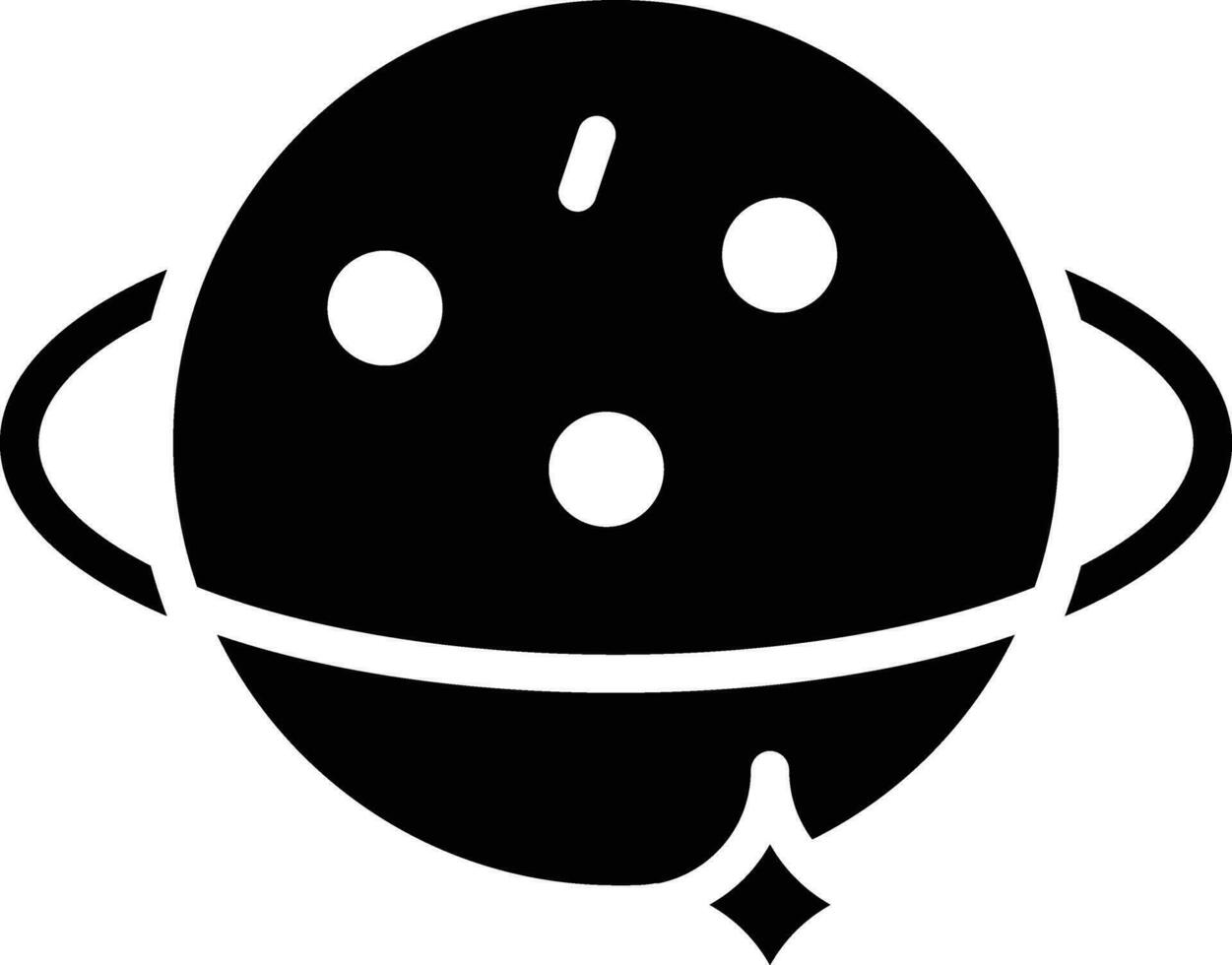 icono de vector de astronomía