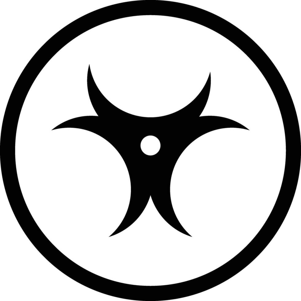 Biohazard Vector Icon