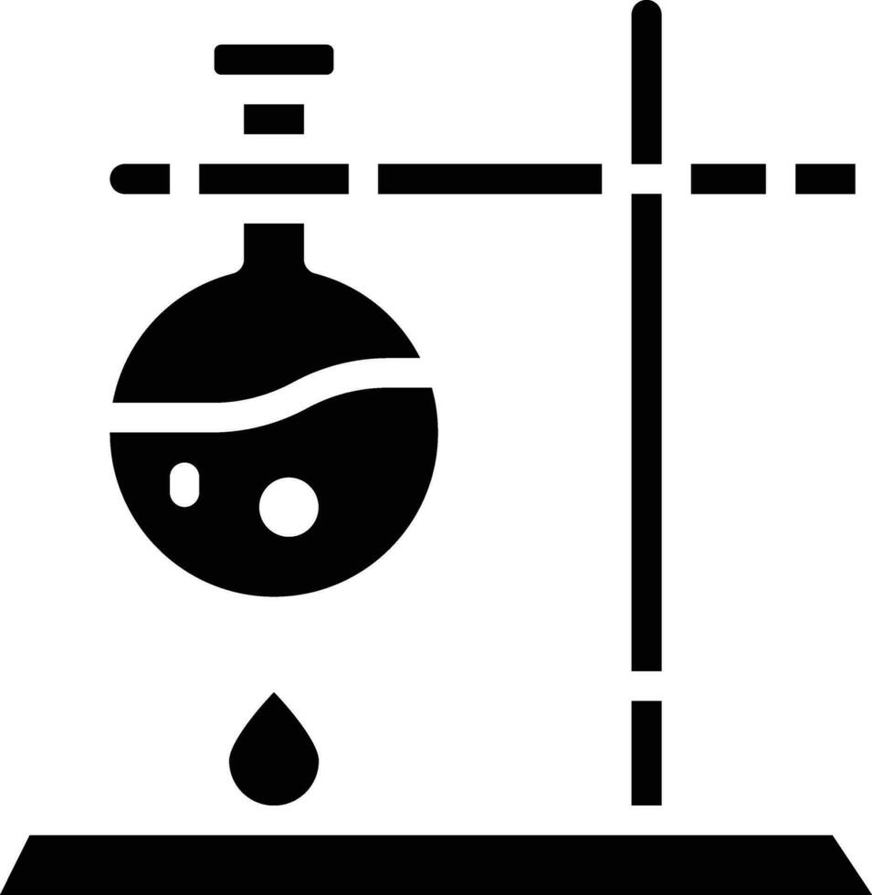 Burning Flask Vector Icon