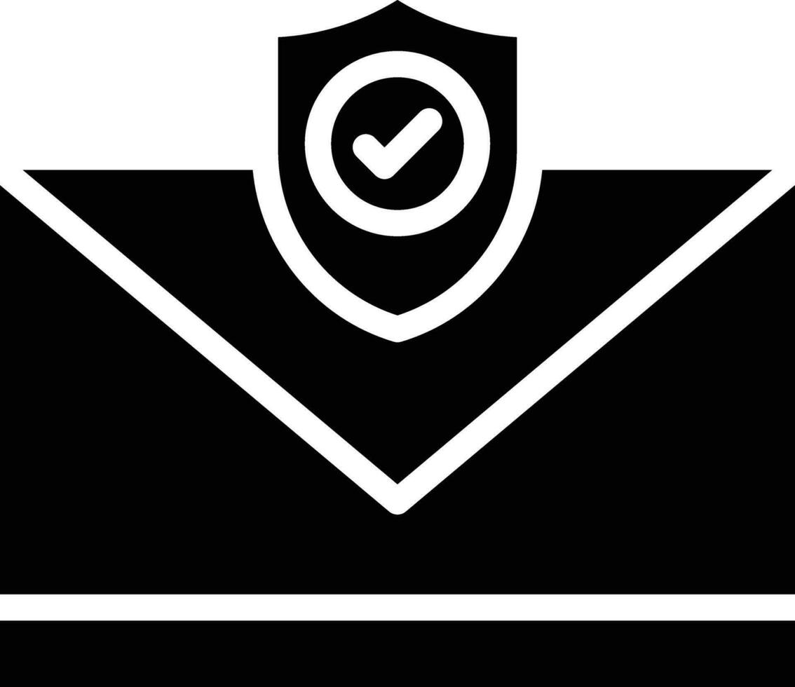 Email Security Vector Icon