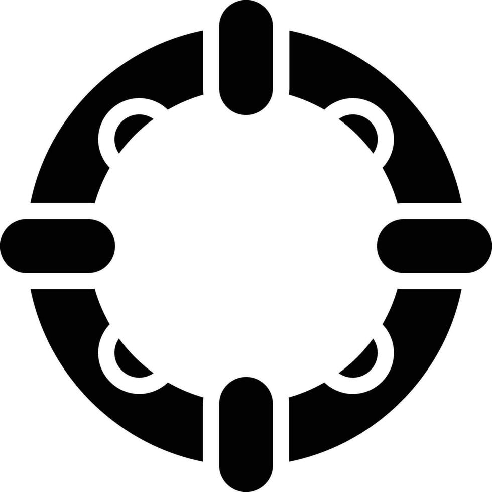 Rubber Ring Vector Icon