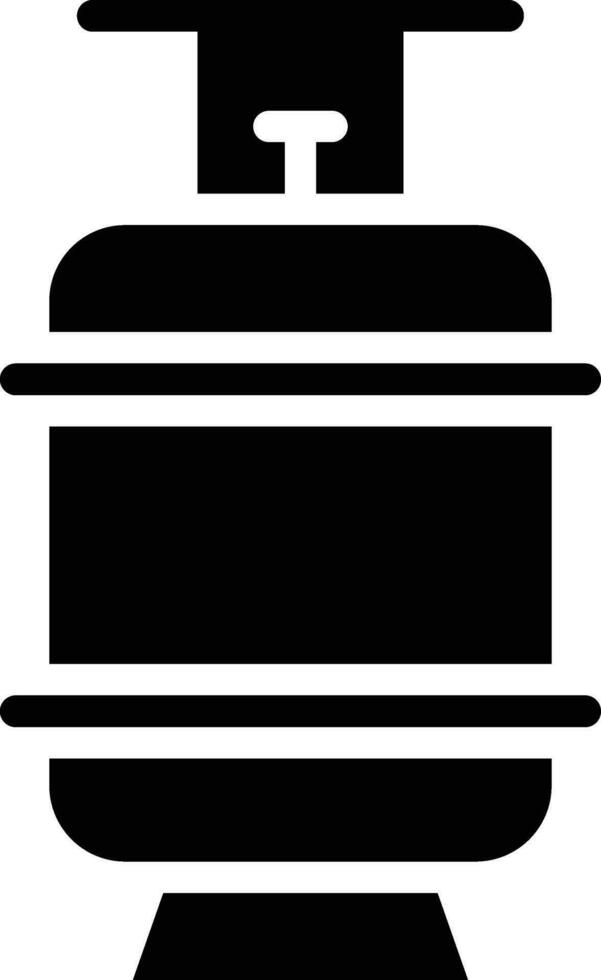 Gas Cylinder Vector Icon