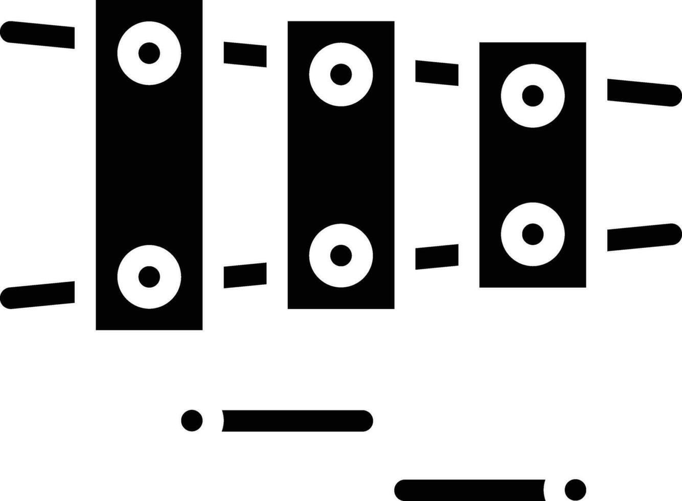 Xylophone Vector Icon