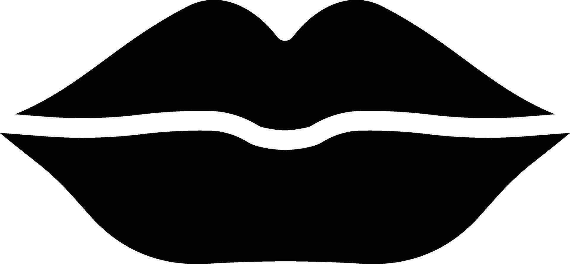 Lips Vector Icon