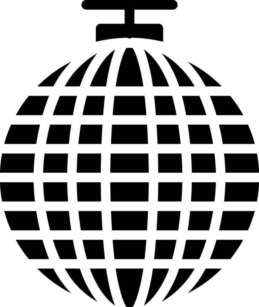 icono de vector de bola de discoteca