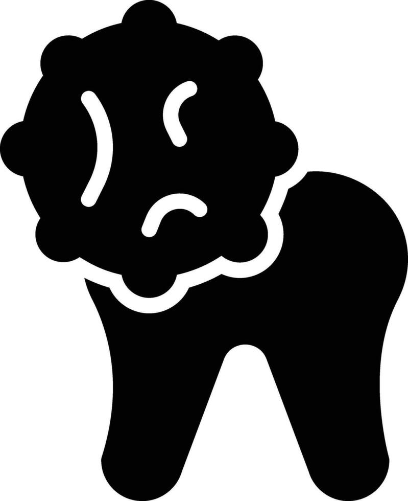 Tooth Infection Vector Icon