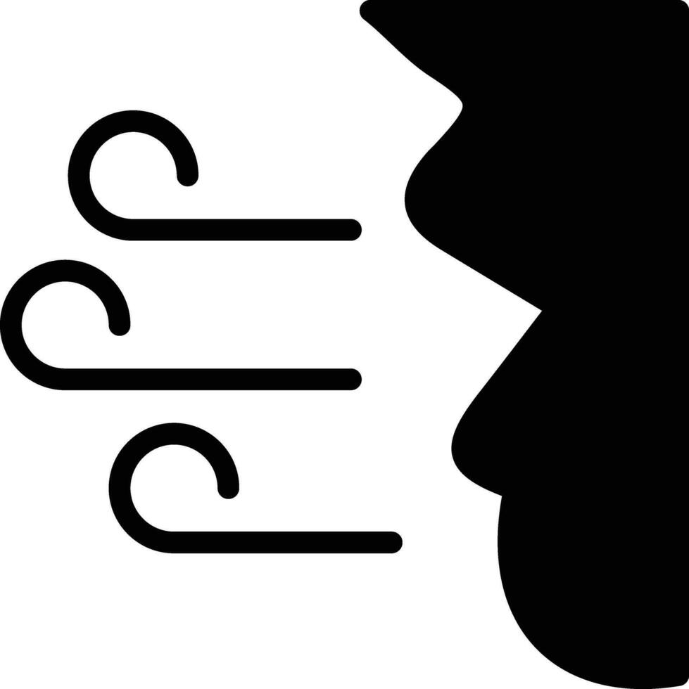 Bad Breath Vector Icon