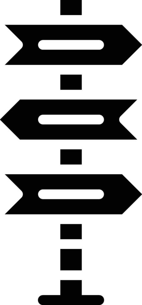 Direction Sign Vector Icon