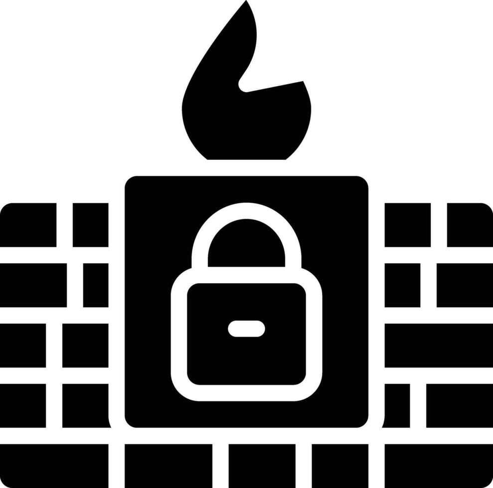 Firewall Vector Icon